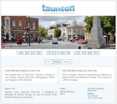 Taunton Business Directory